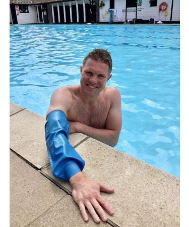 Bloccs PICC Line Waterproof Cover - Midline Elbow Protector | Adult (Large) | Swim, Shower, & Bathe with Watertight Protection - Buy Online on GoSupps.com