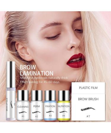 MIELIKKI Eyebrow Lamination Kit | DIY Brow Lift Styling Kit for Fuller Thicker Brows | Lasts 6 Weeks | Easy Home & Salon Use | Includes Brow Brush & Film - Buy Online on GoSupps.com