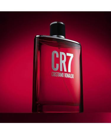 Cristiano Ronaldo CR7 Eau de Toilette Spray for Men 1.7 oz - Aromatic Woody Fragrance with Bergamot, Sandalwood, Musk - Cedar, Cinnamon, Lavender, Vanilla - Long Lasting Scent - Buy Online on GoSupps.com