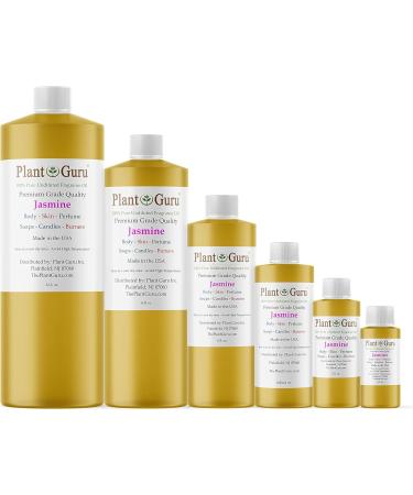 Jasmine Fragrance Oil 8 fl. oz | Perfect for Soap Making Candles Bath Bombs & Aromatherapy - Buy Online on GoSupps.com