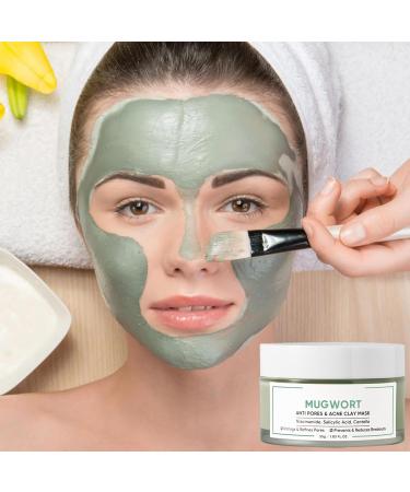  Tsuchiya - Cleansing Clay | Oil Control Cleansing for Mugwort - Black heads and pores reduces black spots and ensures radiant skin Tsuchiya - Buy Online on GoSupps.com