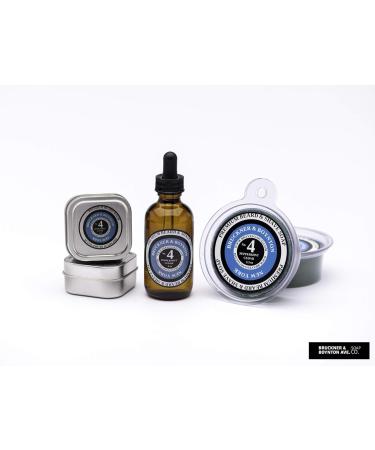 Premium No. 4 Peppermint Cedar Beard Soap & Conditioner | All Natural Anti-Dandruff Handcrafted in USA - Buy Online on GoSupps.com