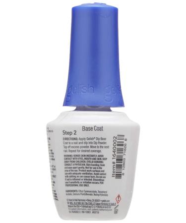 Harmony Gelish Nail Dip Liquid Base Coat Step 2 - 0.5oz - Buy Online on GoSupps.com