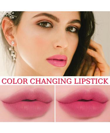 Crystal Flower Color Changing Lipstick Set A - Long Lasting Moisturizing Lip Stain - Buy Online on GoSupps.com