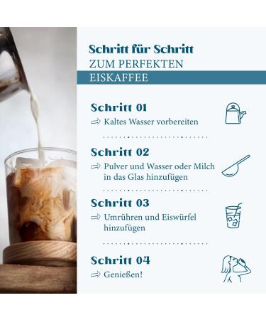 HEARTS Iced Coffee Powder 1kg Cans for Summer Quick Preparation Pack of 5 Enough for 325 Glasses Ice Coffee Summer Drink with Refreshing Pleasure - Buy Online on GoSupps.com