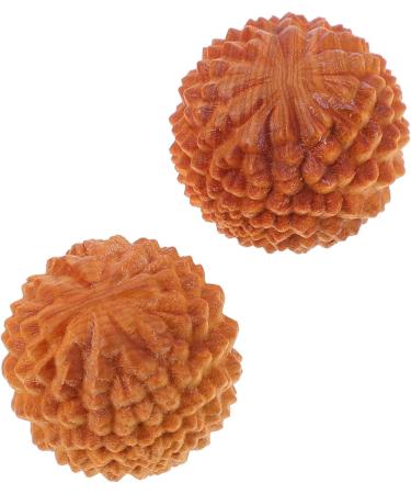 Magiclulu 10 STK Massage Globe Mini Tools - Handwerk Baoding Sphere Wooden Roller Massage Device Fitness Durian Ball - International Shipping Available - Buy Online on GoSupps.com