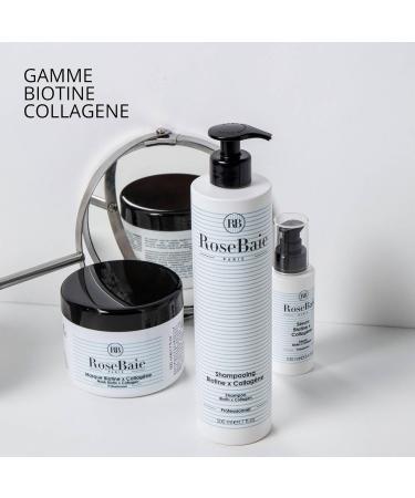 ROSEBAIE | Shampoing Biotine et Collag ne | Sans Sulfates | Acc l re la Pousse & Anti-Chute | Revitalisant et Hydratant | Cheveux tr s ab m s | Facilite le D m lage - Buy Online on GoSupps.com