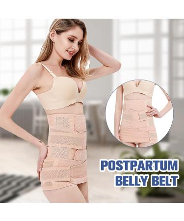 Modloan Postpartum Belly Wrap 3 in 1 - Postpartum Belly Band Belt for Abdominal Support & C Section Recovery - Size M - Buy Online on GoSupps.com
