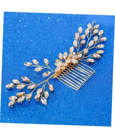 Beaupretty Accessories Combs For Women accessories for women wedding barrettes for women womens clips Side Comb Clip prom headpiece rhinestone comb rhinestones bride Comb - Buy Online on GoSupps.com