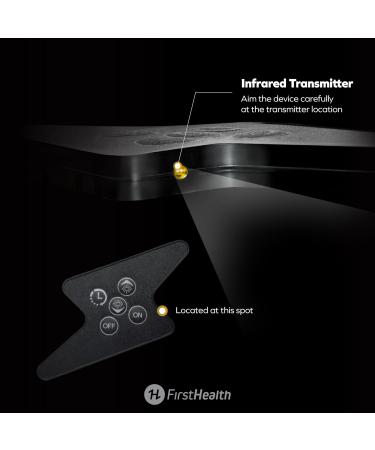 First Health Virtual Flame Diffuser - Aromatherapy & Humidifier with Timer Remote Control & 3 Lighting Modes - Ideal Essential Oil Diffuser for Home - Buy Online on GoSupps.com