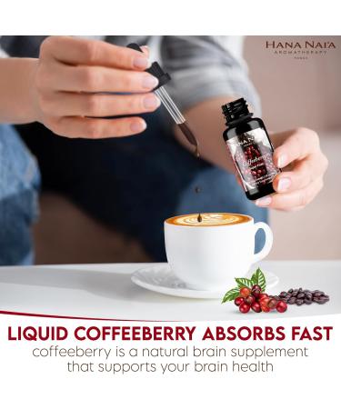 Hana Naia Coffee Fruit Extract | Brain Booster & Health Supplement | BDNF Neurofactor | Pure Hawaiian Coffee Berry Extract | Non-GMO | 30ml - Buy Online on GoSupps.com