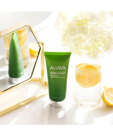 Buy AHAVA Mineral Radiance Cleansing Gel 3.4 Fl Oz - Anti-Aging Facial Cleanser for Glowing Skin | International Shipping Available - Buy Online on GoSupps.com