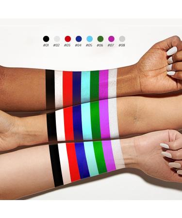 Black Face Body Paint Stick - Non-Toxic Eye Black for Football Baseball Softball Halloween Cosplay & SFX Makeup - Buy Online on GoSupps.com