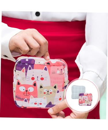 Shop Cabilock 6 PCS Multifunctional Cotton Storage Bags for Women & Teenage Girls - Adorable Time Wallets & Bandage Organizers - Perfect for School & Everyday Use - Buy Online on GoSupps.com