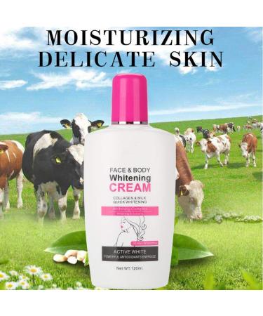 120g Milk Whitening Body Lotion | Moisturizing Skin Care Cream for All Skin Types | Nourishing Body Lotion Download - Buy Online on GoSupps.com