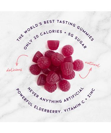 Sambucus Elderberry Gummies with Zinc, Vitamin C for Immune Support - 2 Pack - Buy Online on GoSupps.com