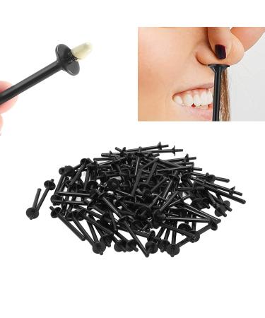 100 Pieces Nose Wax Stick Applicators - Professional PP Nose Wax Strips for Effective Nostril Hair Removal & Cleaning - Buy Online on GoSupps.com