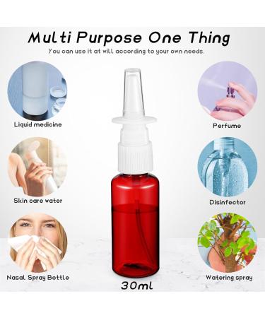 Magiclulu Nasal Spray Bottle - 30ml Refillable Sinus Spray & Salt Water Wash | 5 Pack - Buy Online on GoSupps.com