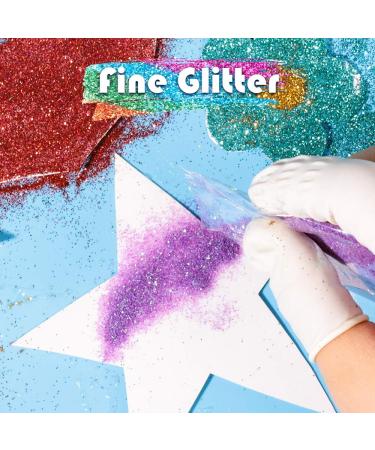 YGDZ 300g Fine Glitter Pack - 60 Colors for Arts, Crafts, Makeup & More - Extra Fine Resin Glitter for Tumblers, Festival Decoration - 5g Each Bag - Buy Online on GoSupps.com