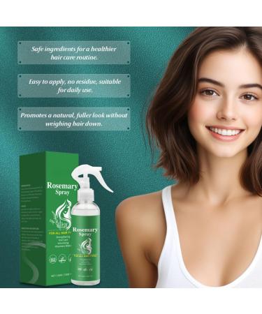 Rosemary Hair Spray with Castor Oil Rosemary Water Spray for Hair Growth Reduce Hair Loss Soothes and Moisturizes Dry Hair Strengthens Hair Roots 118ml/3.99fl.oz - Buy Online on GoSupps.com