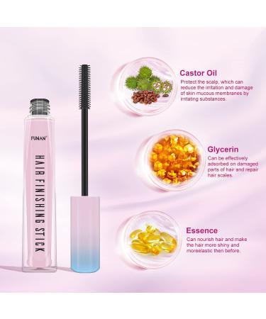 FUNAN Hair Finishing Stick 2 Pack - Non-Greasy Flyaway & Broken Hair Finishing Cream - Buy Online on GoSupps.com