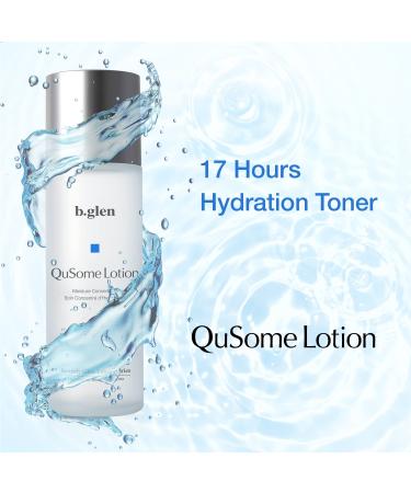 b.glen QuSome Lotion 120mL - Essential Toner for Deep Hydration | 17 Hours of Moisture for Your Skin - Buy Online on GoSupps.com