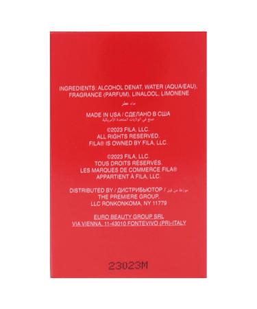 Fila Red for Men - 7.5 ml EDT Spray (Mini) - Buy Online on GoSupps.com