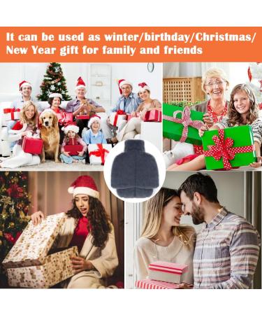 Foot Warmer Hot Water Bottle - 2-in-1 Electric-Free Heat for Women Men & Kids | Soft Winter Comfort & Cozy Hand Warmer for Office & Home - 30x35cm - Buy Online on GoSupps.com