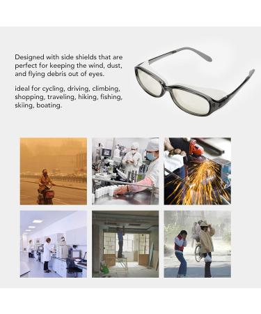 Cycling Sunglasses Multi-Purpose Anti-Fog Safety Sunglasses Side Shields Fatigue Relief Durable Light with Box for Driving - Buy Online on GoSupps.com