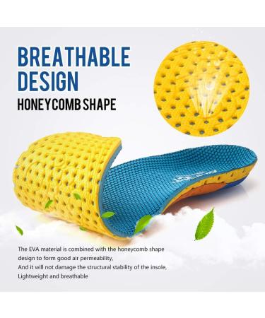 XINIFOOT Professional Plantar Fasciitis Shoe Insoles - 2 Pairs, High Elastic Cushioning Inserts for Foot Relief & Shock Absorption - Breathable Sports Feet Insoles for Women, Size M (US 4-7) - Buy Online on GoSupps.com
