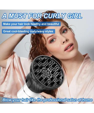 Universal Hair Dryer Diffuser Attachment for Curly & Wavy Hair - Perfect Styling & Compatibility (3.5-8.0cm) - Buy Online on GoSupps.com