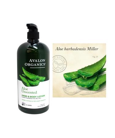 Avalon Organics Hand & Body Lotion for Dry Skin Aloe Unscented 32 OZ - Buy Online on GoSupps.com