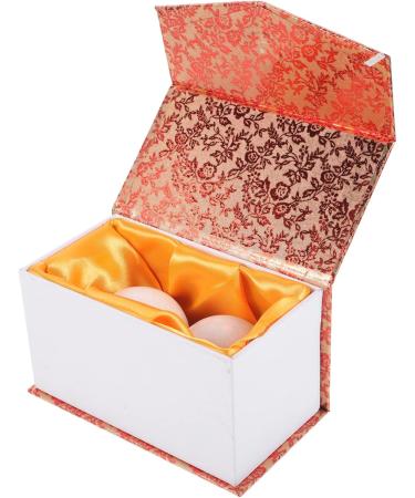 Clispeed Gymnastics & Massage Balls - Stress Relief & Fitness Exercise Balls | Reusable White Jade Hand Massagers | 3pcs Set (5x5cm) - Buy Online on GoSupps.com