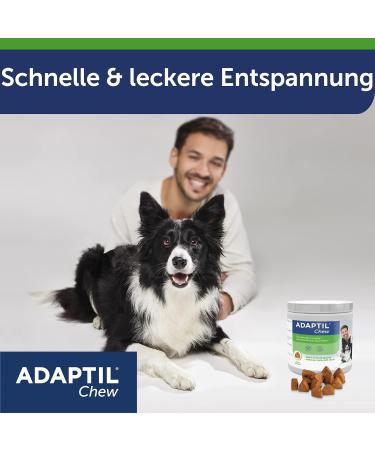 Adaptil Chew for Dogs - Anti-Stress Snack | Natural Fast Relaxation | 30 Pieces - Buy Online on GoSupps.com
