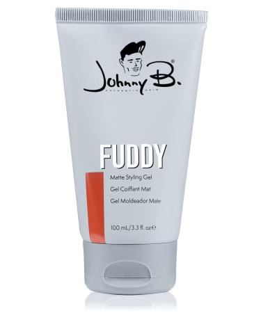 Johnny B Fuddy Matte Styling Gel 3.3 Ounces