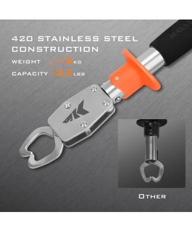 KastKing Fishing Pliers  Fish Lip Gripper Saltwater Resistant Fishing Tools  Fishing Gear with Rubber Handle  Lanyard  Line Cutter Hook Remover with Sheath  Ice Fishing Gear  Fishing Gift for Men A: 6'' Split Ring Nose Plier and 9'' Lip Grip - Orange - Buy Online on GoSupps.com