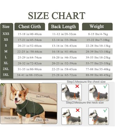 Shop Hjyokuso Dog Sweater - Warm & Lightweight Fleece Coat for Small to Large Dogs - Perfect Winter Outdoor Jacket in Green - Buy Online on GoSupps.com