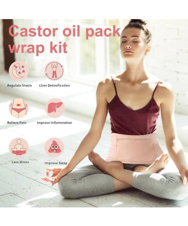 Castor Oil Patch - Reusable Washable Leakproof Waist Patch - Body Care Multifunctional Neck Patch for Neck Women Men Homes Bedrooms - Buy Online on GoSupps.com