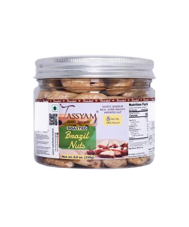 Tassyam Roasted Brazil Nuts 250g | Premium Amazon Nut