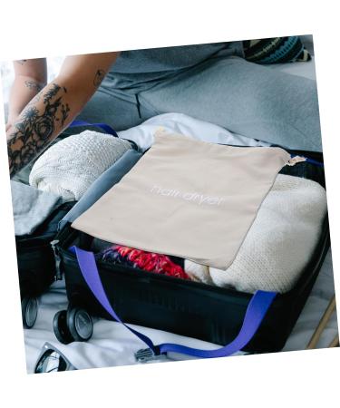 DRESSOOS 4pcs Hair Dryer Storage Bag Hair Dryer Bag Drawstring Bags Hairdyer Bag Mini Pouch Fabric Light Grey - Buy Online on GoSupps.com