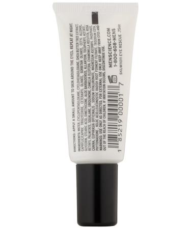 MenScience Androceuticals Eye Rescue Formula - Anti-Aging Eye Cream for Men | 0.75 oz - Renew & Revitalize Dark Circles - Buy Online on GoSupps.com