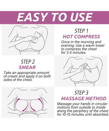 Elitzia Massage Cream Breast Firming Skincare Bust Natural Firming & Lifting Soothing Cream Tender Delicate Sleep Time Breast Moisturizer 1.7fl.oz Home Use ETBMC01 - Buy Online on GoSupps.com