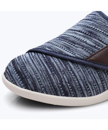 Extra Wide Diabetic Shoes for Swollen Feet - Adjustable Breathable Antiskid Walking Shoes in Black Size 12 - Comfort for Arthritis & Bunions - Buy Online on GoSupps.com