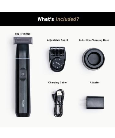 Supply Trimmer | Electric Beard Trimmer for Men - Trim Edge & Shave Wet or Dry - Waterproof & Adjustable Guard - Buy Online on GoSupps.com
