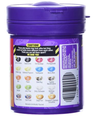 Jelly Belly BeanBoozled Mystery Bean Dispenser 4th Edition | Assorted Flavors 3.5oz (Pack of 1) - Buy Online on GoSupps.com