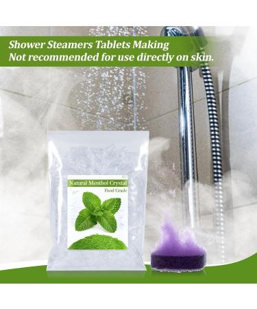 3.5oz Menthol Crystal Bulk - Food Grade Menthol Crystals Organic Mentol Cristal for Shower Steamer Aromatherapy Vapo Tablet Making Colds Restore Congestion Relief Peppermint Essential Oil Making - Buy Online on GoSupps.com