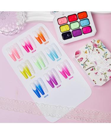 Patting Gel palette with 9 colors for women and girls - Buy Online on GoSupps.com