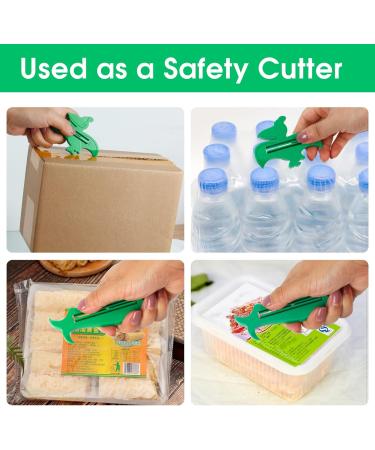 iHave Dinosaur Toothpaste Tube Squeezer 8 Pack - Bathroom Accessories and Toothpaste Saver Clip - Cool Gadgets for Home - Buy Online on GoSupps.com