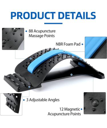 Buy GOCUODE Back Stretcher - Posture Corrector & Muscle Relaxer | Relieve Back Pain - International Shipping Available - Buy Online on GoSupps.com