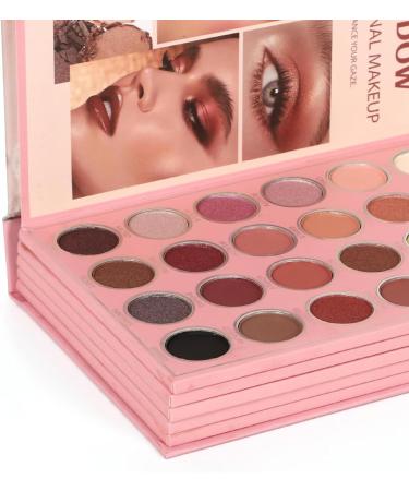 Eyeshadow Palette 5 Layers Book Style Blush Makeup Kit | Full Face Makeup Palette For Girls Beginners Enthusiastic Daily Routine Wedding - Buy Online on GoSupps.com